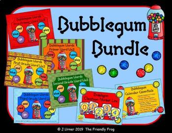Preview of Bubblegum Classroom Decor Bundle