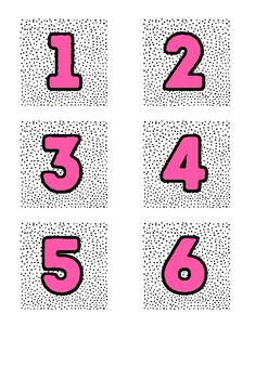 Preview of Bubblegum Polka Dots Calendar Set