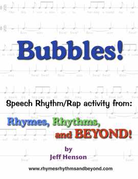 Preview of Bubbles! Steady Beat, Ostinato, Quarter Note, Eighth Notes, Quarter Rests