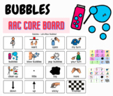 Bubbles Activity AAC Core Board 4x4 (Requesting, Commentin