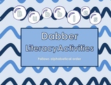 Bubbles Bingo Dabber Letter Activity - Alphabetical