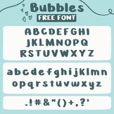 Bubbles Handwritten - FREE Font