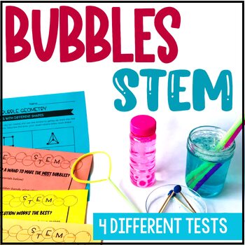 Preview of Bubbles STEM Challenges: End of the Year and Summer Science