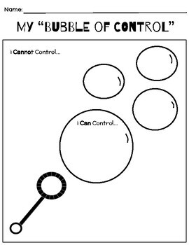 selfcontrol worksheets