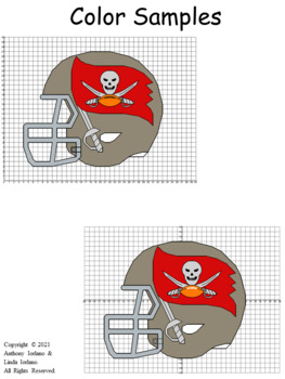 Tampa Bay Buccaneers' Helmet (1-Quad) Mystery Picture (Distance Learning)