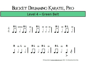 grade sheet 9 math Bee's Bucket Karate TpT  Twelve by Missus to Music K Drumming