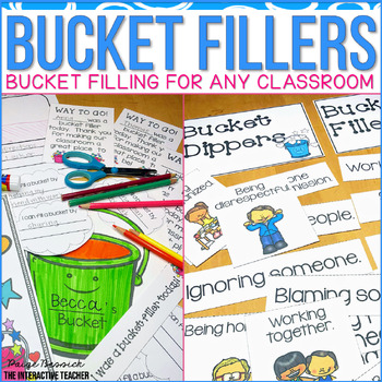 Preview of Bucket Filler Activities, Sorts, Craft, & Bulletin Board for Bucket Filling