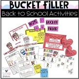 Bucket Filler Activities for Back to School