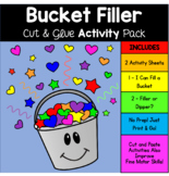Bucket Filler Cut and Glue Activity Pack