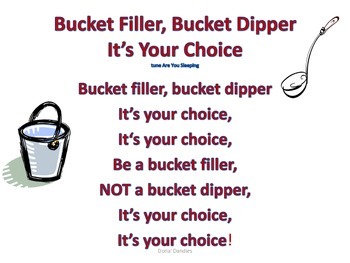 Preview of Bucket Filler, Bucket Dipper (It's Your Choice)