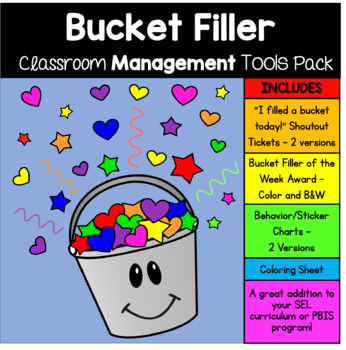 have you filled a bucket today coloring page