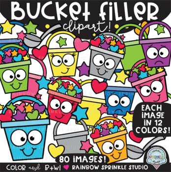 Kick the Bucket Outline for Classroom / Therapy Use - Great Kick the Bucket  Clipart