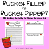 Bucket Filler or Bucket Dipper? SEL Sorting Activity