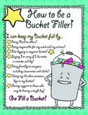 Bucket Filling Poster, Pennants, and Nomination Form- Grea
