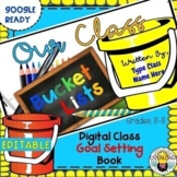 Bucket Lists Digital Goal Setting Class Book: Back to Scho