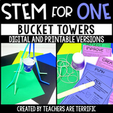 Bucket Towers STEM for One - Digital