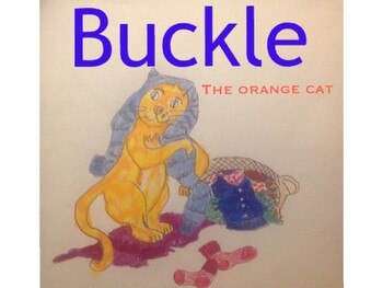 Preview of Buckle The Orange Cat learning activity packet