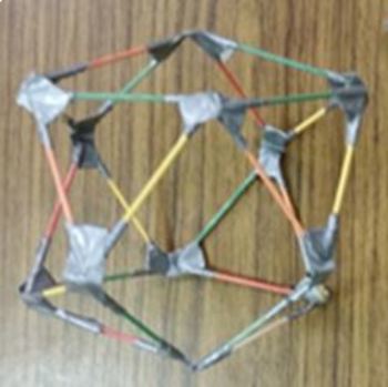 Preview of Buckminster Fuller's Jitterbug with toothpicks, fidget, manipulative