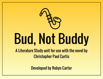 Preview of Bud, Not Buddy: A Literature Study Unit (editable)