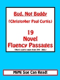 Bud, Not Buddy (Christopher Paul Curtis) 20 Novel Fluency 