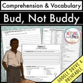 Bud, Not Buddy | Comprehension Questions and Vocabulary by
