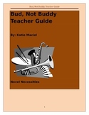 Bud, Not Buddy Deluxe Comprehensive Unit- Teacher/Student Guide