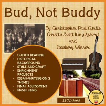 Preview of Bud, Not Buddy - Close Reading, Keys, Enrichment, Assessment