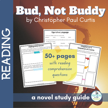 Preview of Bud, Not Buddy Novel Study - Historical Fiction - Book Companion Activities