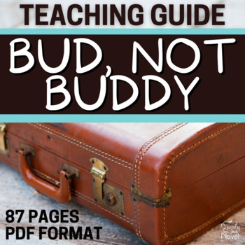 Preview of Bud, Not Buddy Novel Study Unit - 87-Page Teaching Resource BUNDLE