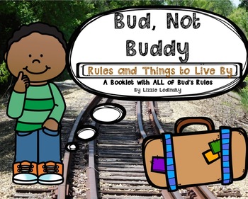Preview of Bud, Not Buddy: Rules and Things to Live By Student Response Booklet
