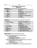 Bud, Not Buddy chapter 12-14 comprehension test