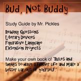 Bud, Not Buddy lesson plans, study guide and reading questions