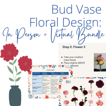 Preview of Bud Vase Floral Design: In Person and Virtual Options