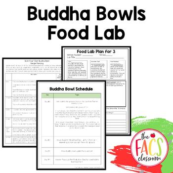 Preview of High School Life Skills Make a Buddha Bowl | Cooking | FCS