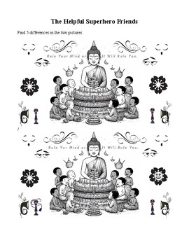 Preview of Buddha Purnima 8+ Activities & Games: No Prep