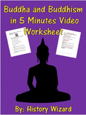 Buddha and Buddhism in 5 Minutes Video Worksheet