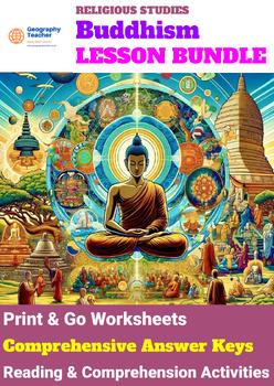 Preview of Buddhism (8-Lesson Religious Studies Bundle)