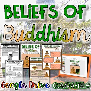 Preview of Beliefs of Buddhism - Print and Digital