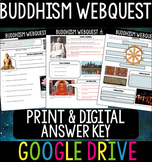 Buddhism WebQuest - Print & Digital, Answer Key