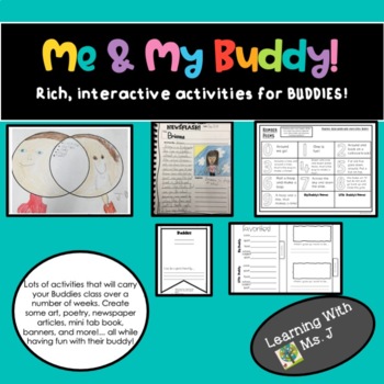 Preview of Buddies: Activities to do for Buddies