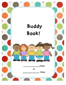 Buddy Book Cover by Miss Wilson in Wonderland | TPT