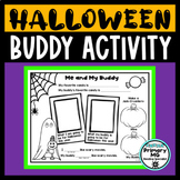 Buddy Class Activity for Classroom Buddies | Halloween Bud