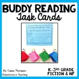 Buddy Reading Task Cards for Primary Grades
