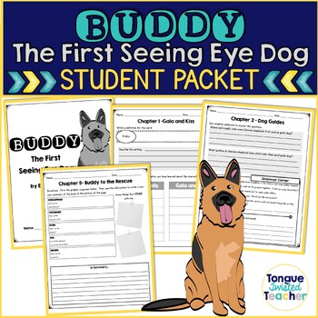 Preview of Buddy the First Seeing Eye Dog by Eva Moore Student Packet