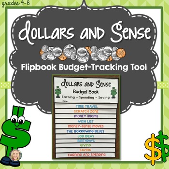 Preview of Budget, FlipBook Money Planner, Budget Tracking, Money Idioms, Generosity