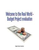 Budget Project Student Reflection/Evaluation