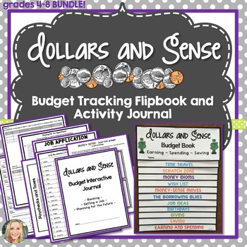 Preview of Budget Tracking Bundle, Banking, Checks, Jobs, Generosity, Spending, Saving