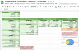 Budget sur Google Sheets (français)