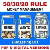 Budgeting 101 | 50/30/20 Rule | Financial Literacy | Money