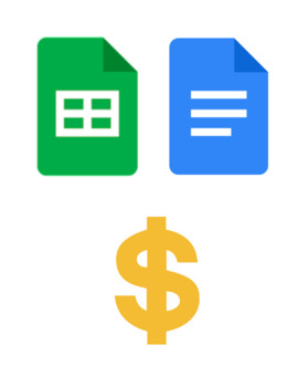 Preview of Budgeting Activity with Google Docs and Google Sheets